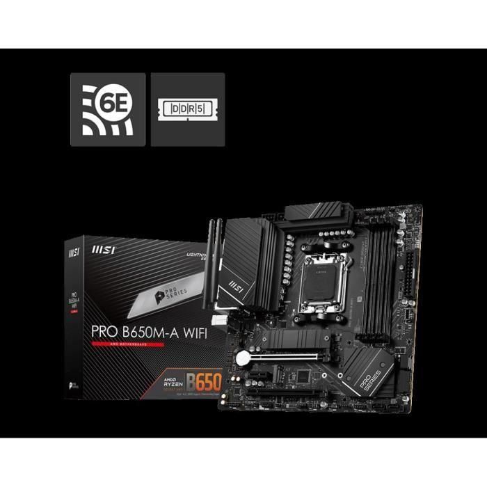 Placa Base MSI PRO B650M-A WiFi 2 Placa Base MSI PRO B650M-A WiFi 2