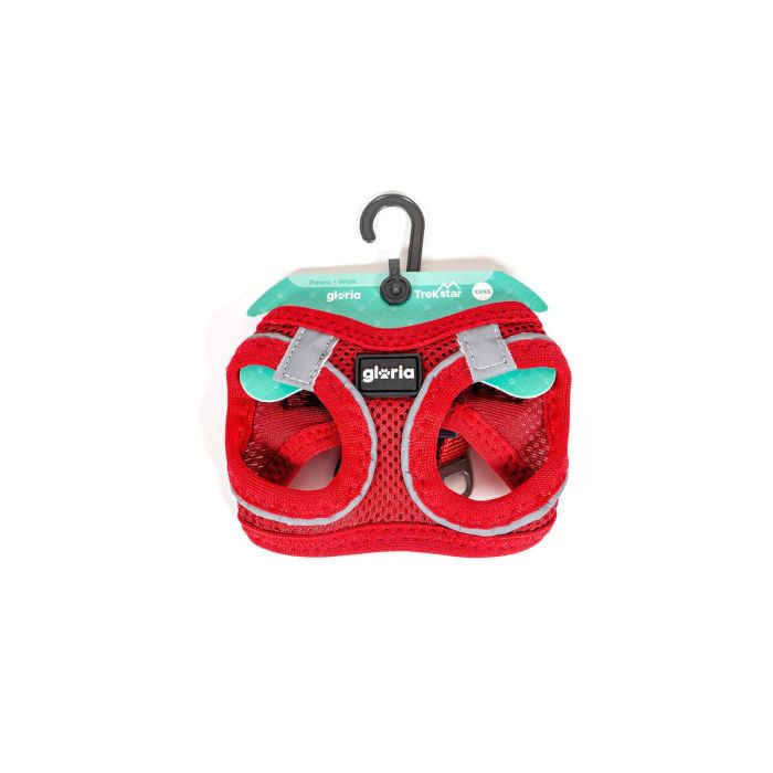 Arnés para Perro Gloria Trek Star 27-28 cm 31-34,6 cm Rojo XS 5