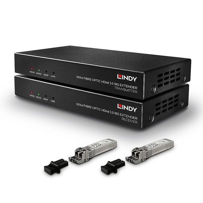 Lindy 300m Fibre Optic HDMI 4K60 & IR Extender 1 Lindy 300m Fibre Optic HDMI 4K60 & IR Extender 1