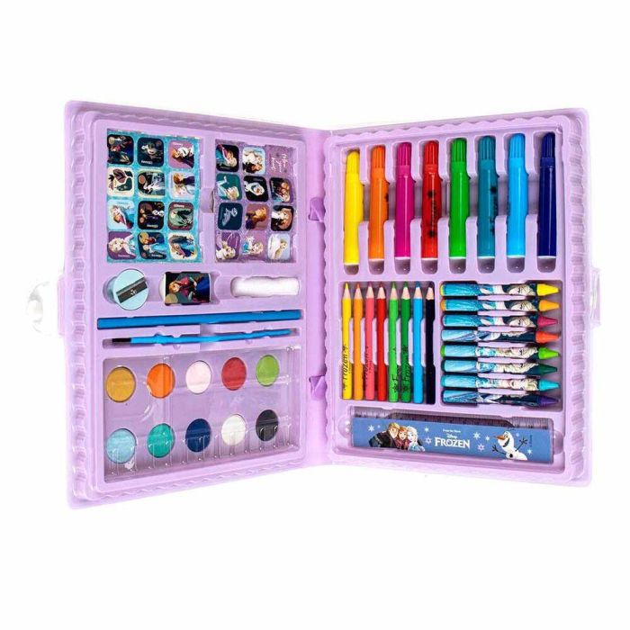 Cerdá Set Papelería Coloreable Caja Frozen Lila 26.7x45.3x3.0 cm para +3 años 1 Cerdá Set Papelería Coloreable Caja Frozen Lila 26.7x45.3x3.0 cm para +3 años 1