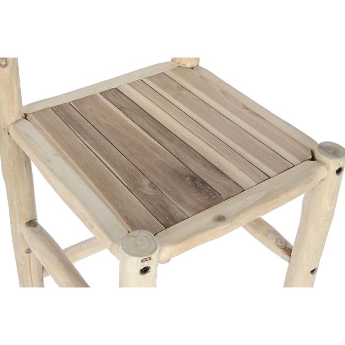 Taburete DKD Home Decor Natural Teca 50 x 50 x 102 cm 5 Taburete DKD Home Decor Natural Teca 50 x 50 x 102 cm 5