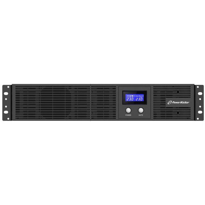 PowerWalker VI 1200 RLE UPS Line-Interactive 1200VA/720W Onda Pura para Servidores y PCs con APFC, Diseño Rack 1