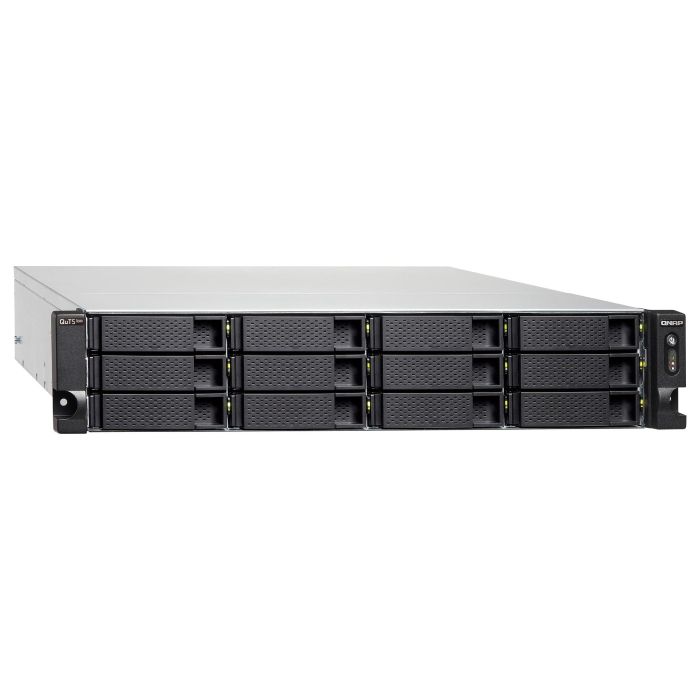 QNAP Servidor NAS TS-h1886XU-RP R2 18 Bahías, Intel Xeon D-1622, 32GB RAM ECC, 4x2.5GbE, 2x10Gb SFP+, Rack 2U, QuTS hero, Sin Discos