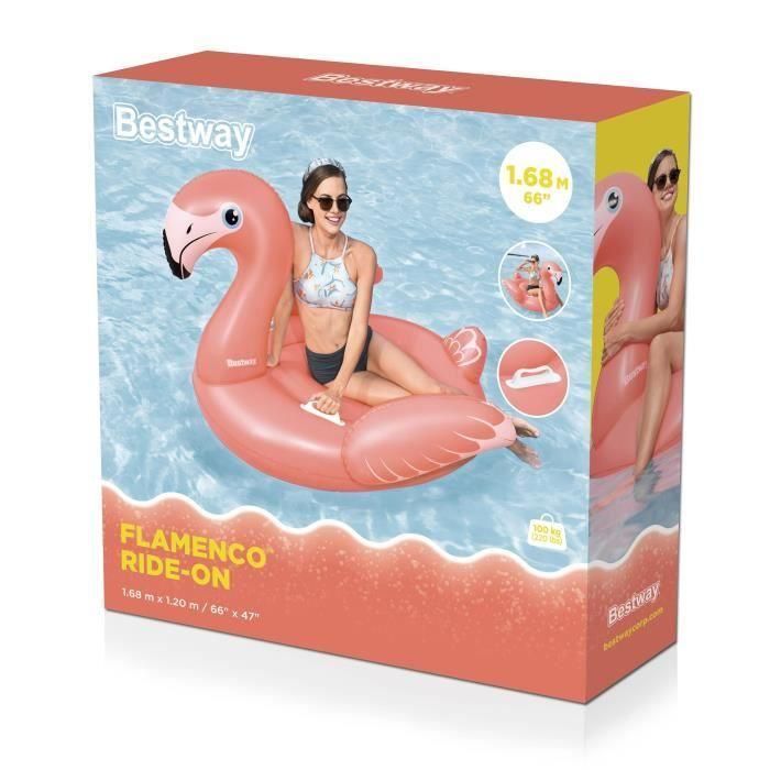 Bestway Figura Hinchable Flamenco con Asas 168x120 cm +3 Años Playa y Piscina 41526 5 Bestway Figura Hinchable Flamenco con Asas 168x120 cm +3 Años Playa y Piscina 41526 5