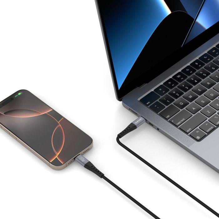 4smarts USB-C Kabel PrimeCord 60W 1.5m. schwarz 3