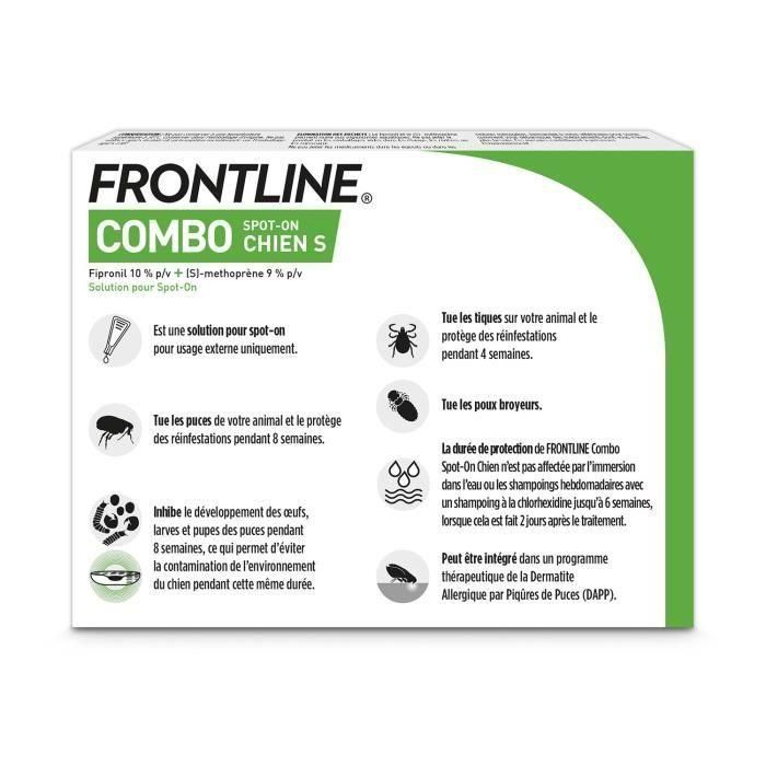 FRONTLINE Combo perro 2-10kg - 6 pipetas 1