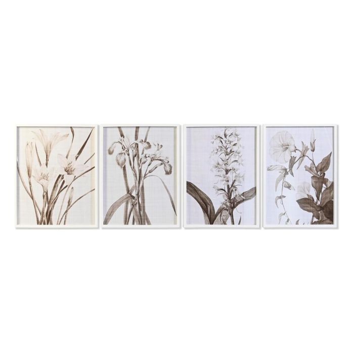 Cuadro DKD Home Decor Cristal Abedul 55 x 70 x 2,5 cm 55 x 2,5 x 70 cm Flores (4 Piezas) Cuadro DKD Home Decor Cristal Abedul 55 x 70 x 2,5 cm 55 x 2,5 x 70 cm Flores (4 Piezas)