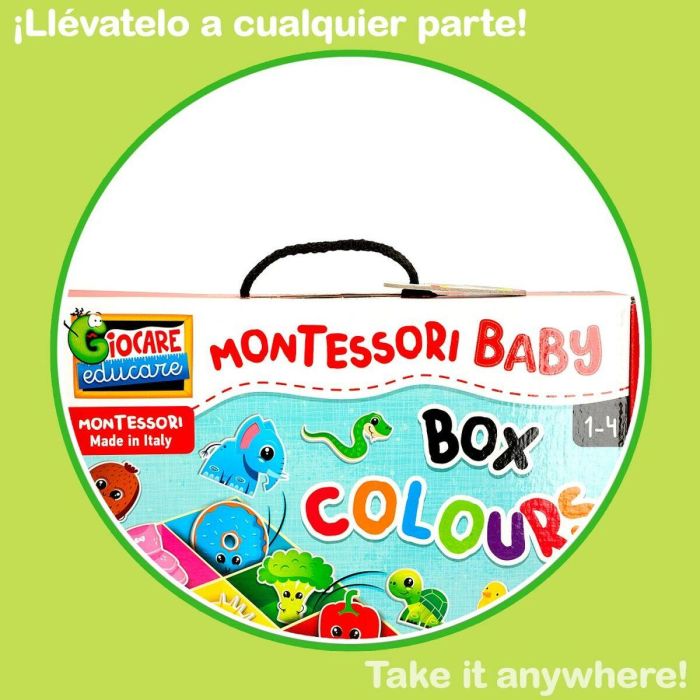 Juego Educativo Lisciani 26 x 6 x 26 cm Colores Método Montessori 61 Piezas 6 Unidades 2 Juego Educativo Lisciani 26 x 6 x 26 cm Colores Método Montessori 61 Piezas 6 Unidades 2
