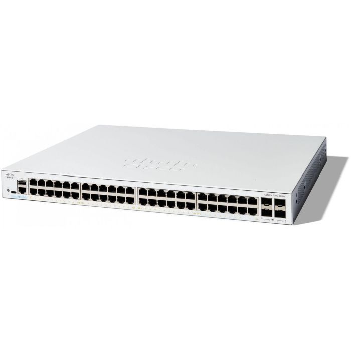 Cisco Switch Gestionado C1200-48T-4G L2/L3 Gigabit Ethernet 48 Puertos RJ45 4 Puertos SFP