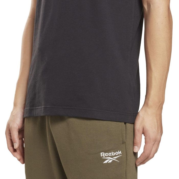 Camiseta de Manga Corta Hombre Reebok BIG LOGO TEE HD4222 Negro 2