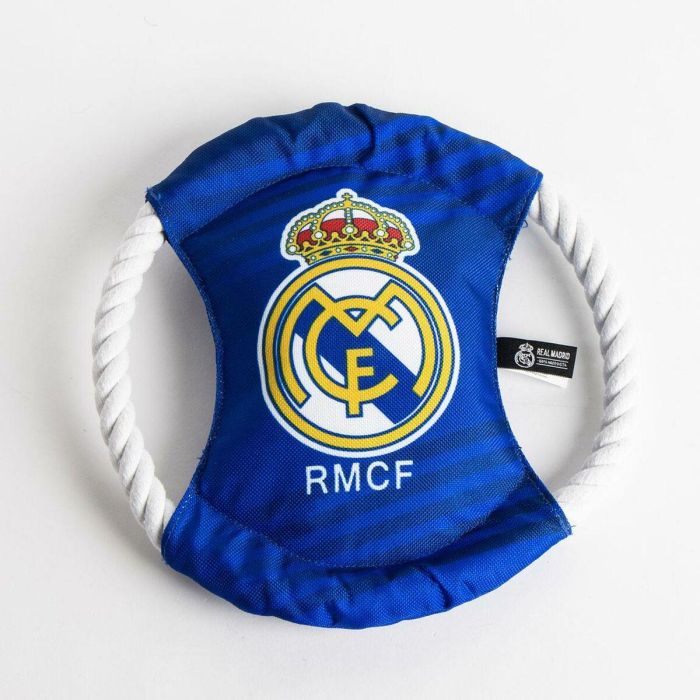 Real Madrid Set para Mascotas de Bienvenida 21.0 x 21.0 x 8.8 cm Color Azul 4