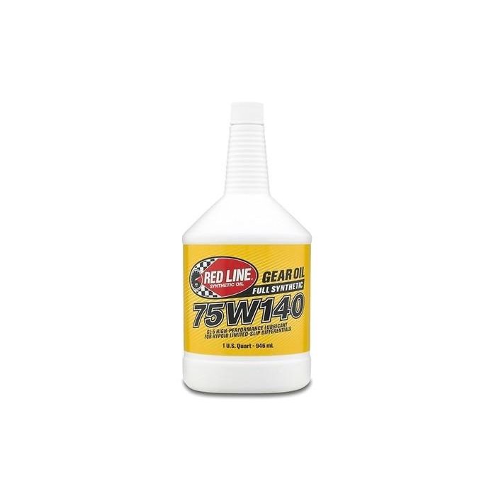 Red Line REDL57919 Aceite para Diferencial Sintético 75W140 GL-5 de Alto Rendimiento para Autos y Camionetas 946 mL Red Line REDL57919 Aceite para Diferencial Sintético 75W140 GL-5 de Alto Rendimiento para Autos y Camionetas 946 mL