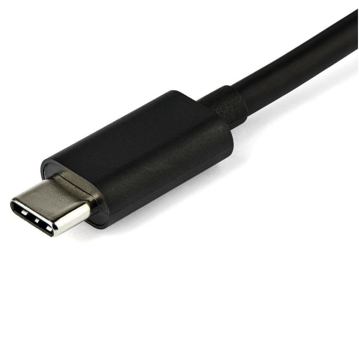 Startech Adaptador Multipuertos USB-C a HDMI 4K, VGA, USB 3.0 y Ethernet Gigabit - Para Portátil, Ultrabook, Tablet (4096x2160@24Hz)