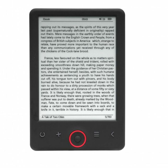 eBook Denver Electronics 635L 4GB Negro 6" 0 eBook Denver Electronics 635L 4GB Negro 6" 0