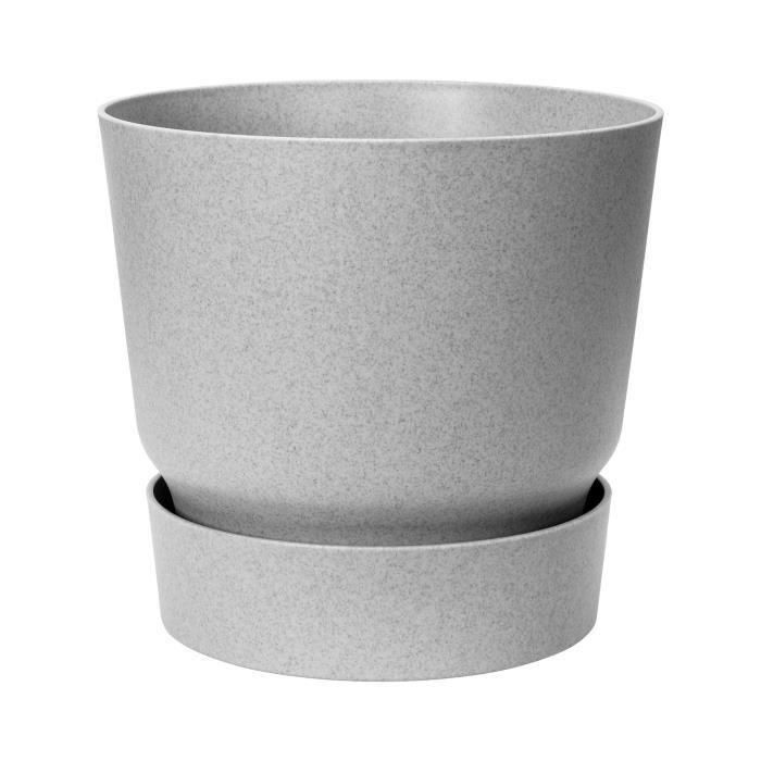 Maceta redonda ELHO Greenville 47 - Exterior - Ø 47 x H 44,1 cm - Hormigón vivo gris Maceta redonda ELHO Greenville 47 - Exterior - Ø 47 x H 44,1 cm - Hormigón vivo gris