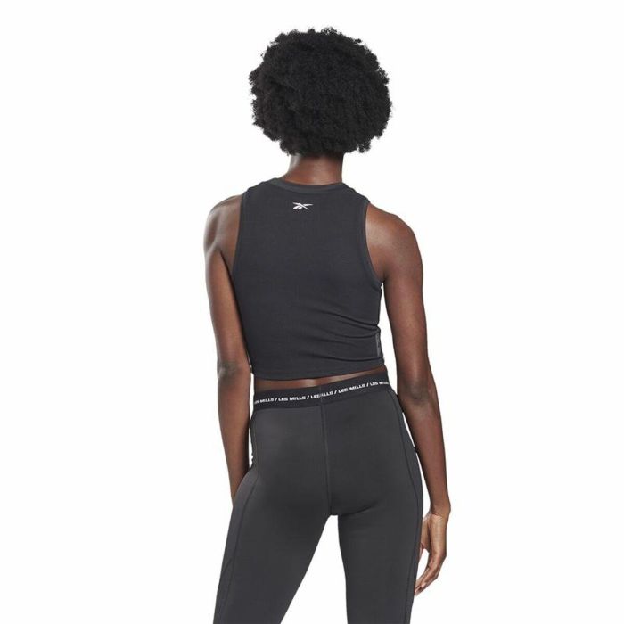 Camiseta para Mujer sin Mangas Reebok Les Mills® Performance Negro XS 4