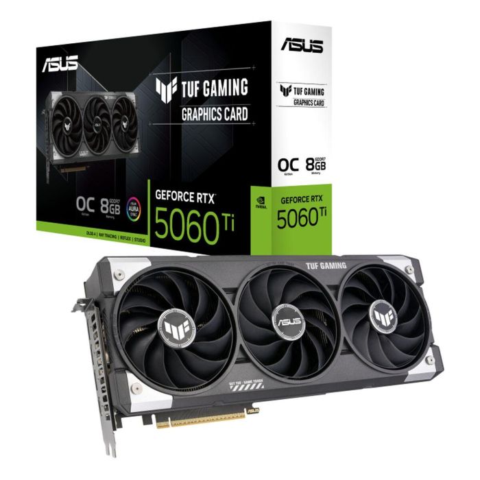 ASUS TUF Gaming TUF-RTX5060TI-O8G-GAMING NVIDIA GeForce RTX 5060 Ti 8 GB GDDR7 1 ASUS TUF Gaming TUF-RTX5060TI-O8G-GAMING NVIDIA GeForce RTX 5060 Ti 8 GB GDDR7 1
