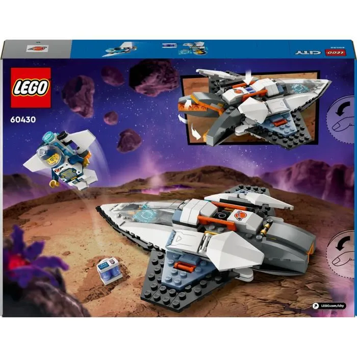 LEGO 60430 Nave Espacial Interestelar Juguete Espacial para Niños a Partir de 6 Años Juego Creativo con Minifiguras 5 LEGO 60430 Nave Espacial Interestelar Juguete Espacial para Niños a Partir de 6 Años Juego Creativo con Minifiguras 5