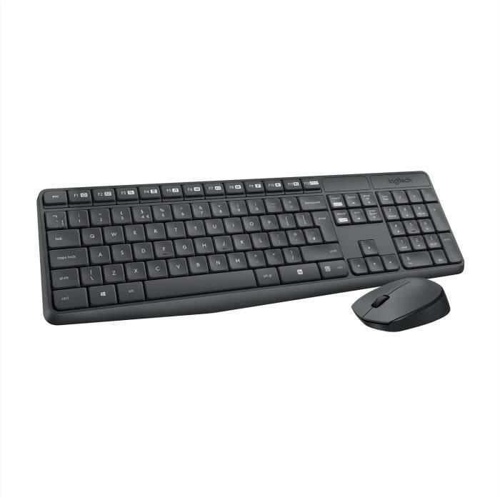 Teclado + Mouse Logitech Mk235 Wireless