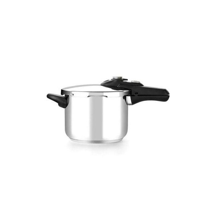 Bra A185103 Olla a Presión Rápida Vitesse de 7 litros, Ø22cm, Acero Inoxidable 18/10, 4 Sistemas de Seguridad, Inducción 1 Bra A185103 Olla a Presión Rápida Vitesse de 7 litros, Ø22cm, Acero Inoxidable 18/10, 4 Sistemas de Seguridad, Inducción 1