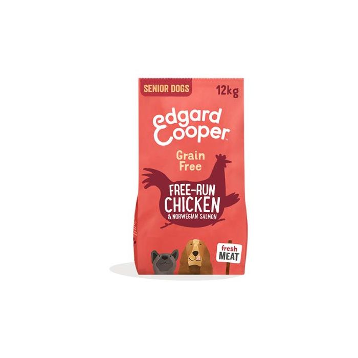 Pienso para Perros Senior - Pollo y Salmón Noruego, 12 kg Pienso para Perros Senior - Pollo y Salmón Noruego, 12 kg