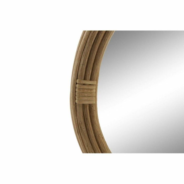 Espejo de pared DKD Home Decor 41 x 2 x 83 cm Cristal Natural Marrón Tropical 1