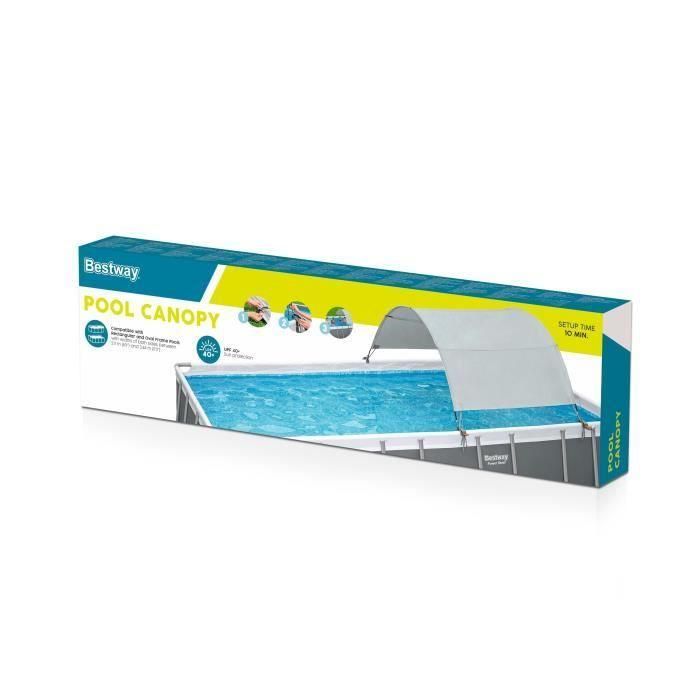 BESTWAY - Toldo para piscinas ovaladas y rectangulares 5 BESTWAY - Toldo para piscinas ovaladas y rectangulares 5