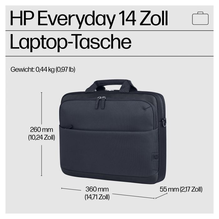 HP Bolsa para Ordenador Portátil Everyday de 14 Pulgadas A08JVAA 3