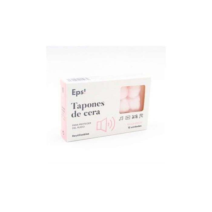 Eps! Tapones de Cera 12 Unidades