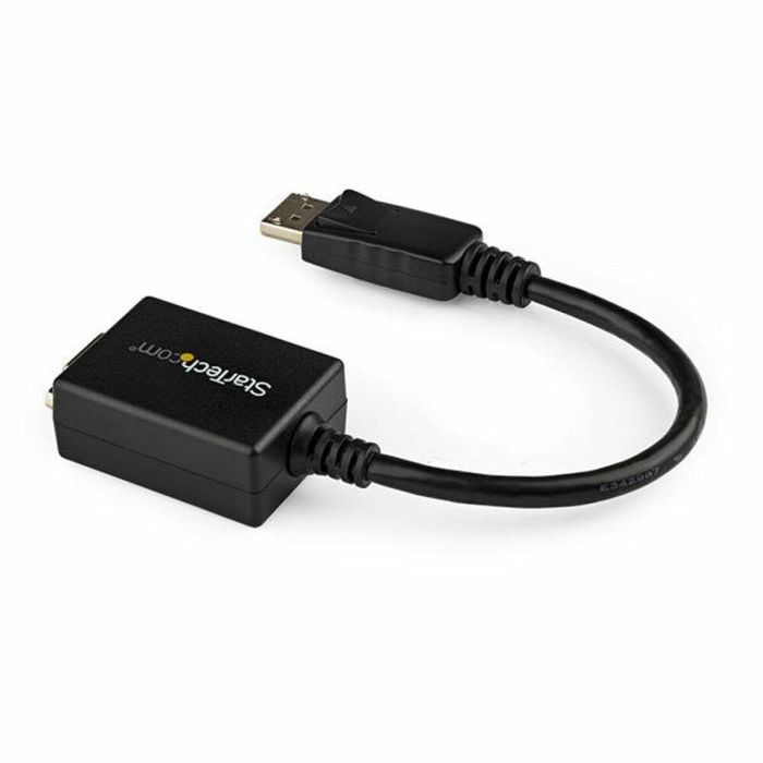 Adaptador DisplayPort a VGA Startech DP2VGA2 Negro 1 Adaptador DisplayPort a VGA Startech DP2VGA2 Negro 1