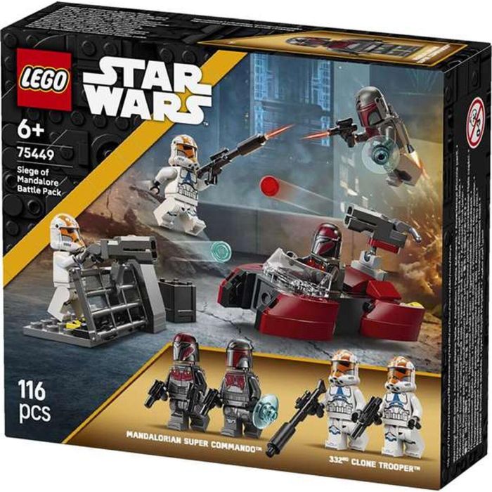 Lego Star Wars Juego de Construcción Pack de Combate Asedio de Mandalore