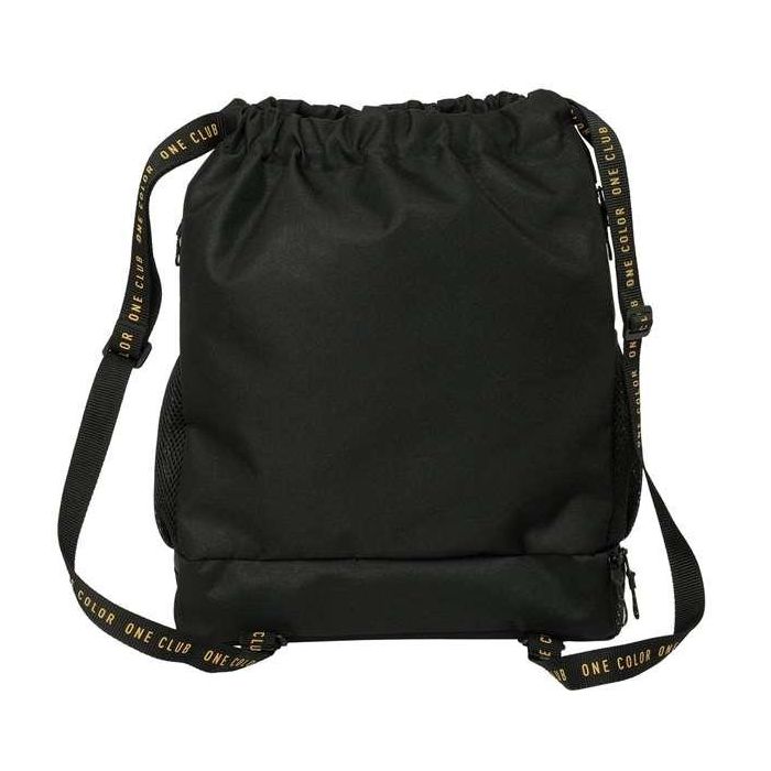 Mochila Saco Infantil Real Madrid C.F. Negro 35 x 40 x 1 cm 1