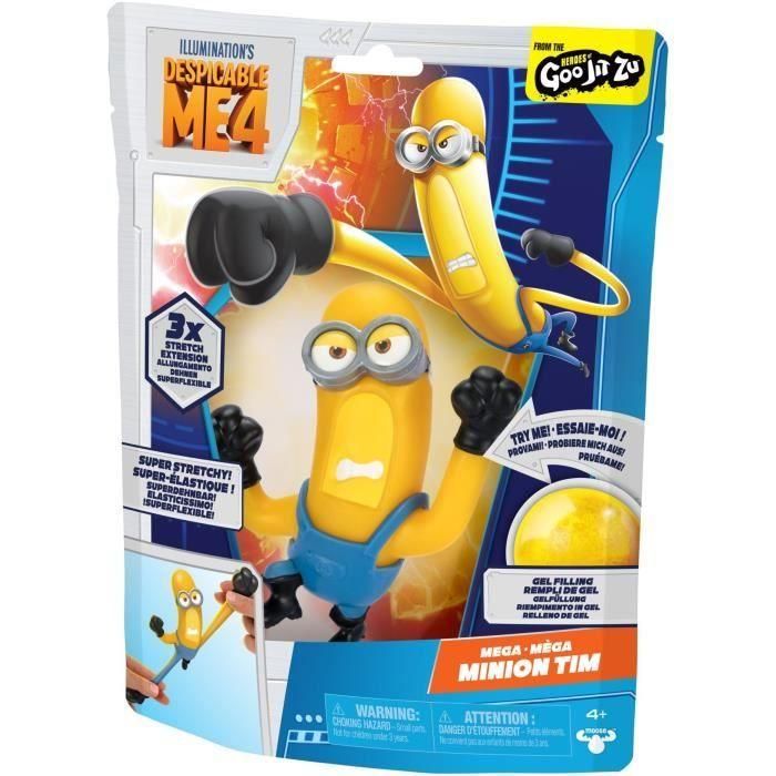 Moose Toys MOO0630996428665 Figura Goo Jit Zu Tim, Mi Villano Favorito 4, 13 cm 4