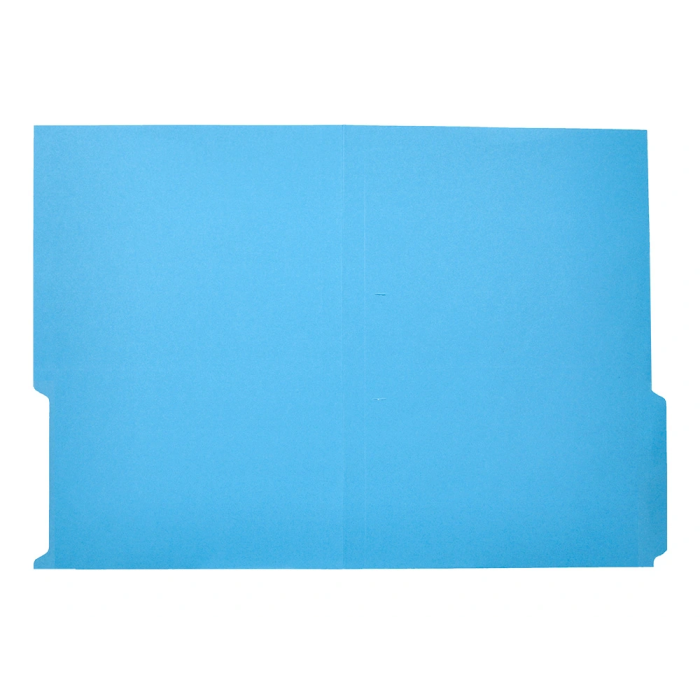 Liderpapel Subcarpeta Cartulina Folio Pestaña Derecha 240g/m2 Azul 5