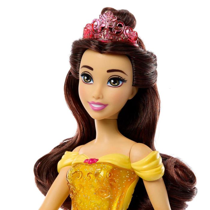 Mattel Hlw11 Muñeca Princesa Bella Disney La Bella y la Bestia Articulada Moda con Conjunto Brillante y Accesorios de Tiara y Zapatos 2 Mattel Hlw11 Muñeca Princesa Bella Disney La Bella y la Bestia Articulada Moda con Conjunto Brillante y Accesorios de Tiara y Zapatos 2
