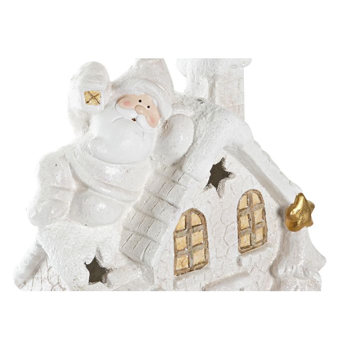 Casa Navidad Moderna DKD Home Decor Blanco 21 x 45 x 38 cm (2 Unidades) 4