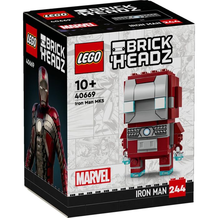 Juego de Construcción Lego BRICKHEADZ 40669 Iron Man 3 Juego de Construcción Lego BRICKHEADZ 40669 Iron Man 3