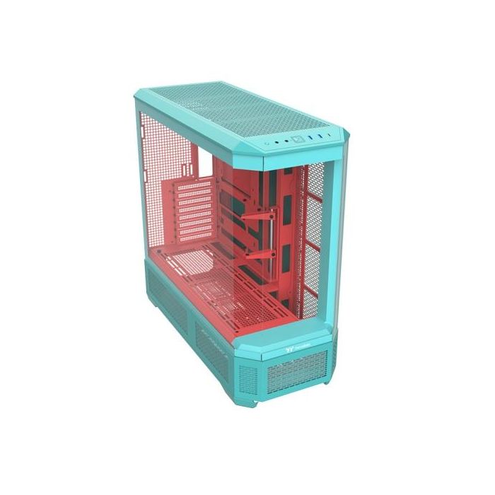 Thermaltake CA-11H-00FLWN-00 Caja Full Tower ATX EATX Micro-ATX Mini-ITX Color Menta Fresa con Ventana Lateral y Soporte Multi Iluminación 5 Thermaltake CA-11H-00FLWN-00 Caja Full Tower ATX EATX Micro-ATX Mini-ITX Color Menta Fresa con Ventana Lateral y Soporte Multi Iluminación 5