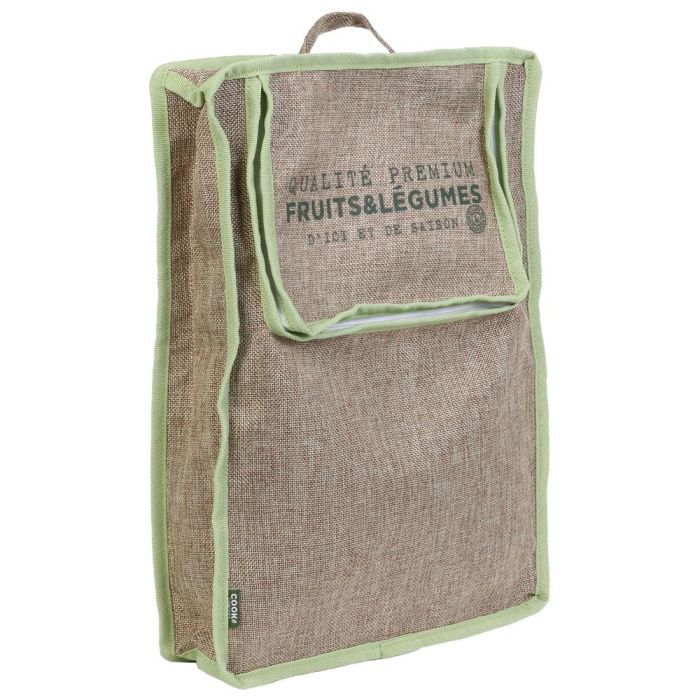 Cook Concept Bolsa Conserva Reutilizable Tela para Fruta y Verdura con Asa 30x5x42 cm 2
