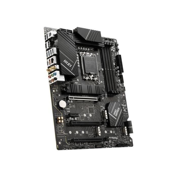 MSI PRO Z790-P Placa Base WiFi DDR5 ATX LGA1700 Intel 12ª/13ª Gen, PCIe 5.0, 4x M.2 PCIe 4.0, Wi-Fi 6E, LAN 2.5G 1
