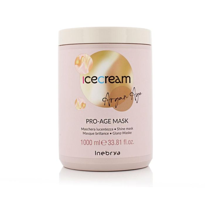 Mascarilla Iluminadora Inebrya Ice Cream Argan Age 1 L 1