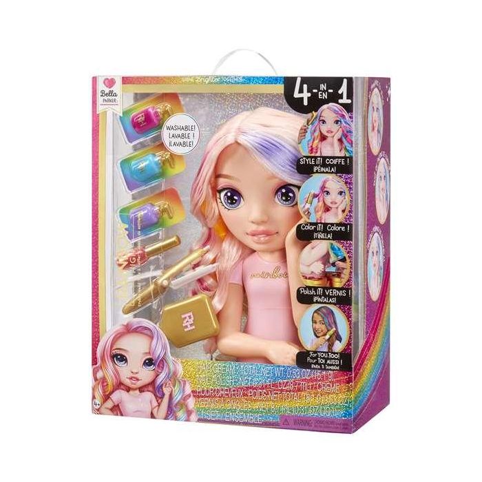 Rainbow High Busto de Estilismo 33 cm para Jugar a Diseñar Looks con Accesorios - Juguete de Moda y Peinado para Niñas 2 Rainbow High Busto de Estilismo 33 cm para Jugar a Diseñar Looks con Accesorios - Juguete de Moda y Peinado para Niñas 2