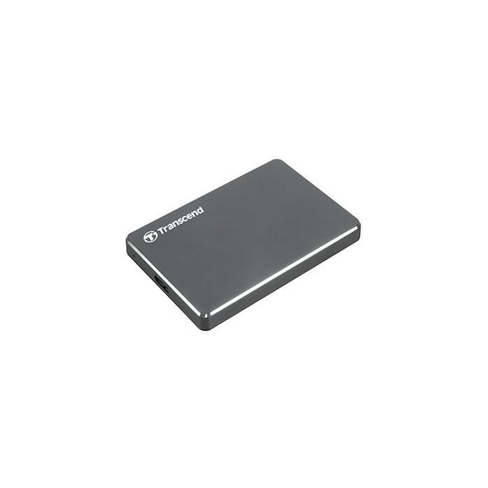 Transcend StoreJet 25C3N Disco Duro Externo 1TB USB 3.1 Gris Aluminio 2 Transcend StoreJet 25C3N Disco Duro Externo 1TB USB 3.1 Gris Aluminio 2
