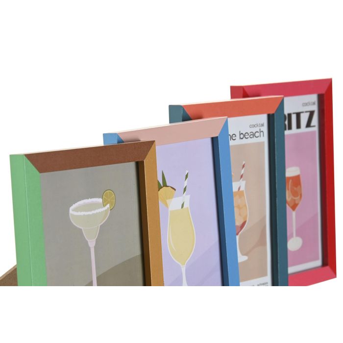 Marco Foto 10X15 Moderno DKD Home Decor Multicolor 1.2 x 16.6 x 11.6 cm (8 Unidades) 1 Marco Foto 10X15 Moderno DKD Home Decor Multicolor 1.2 x 16.6 x 11.6 cm (8 Unidades) 1