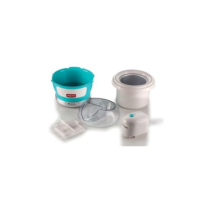 Ariete 643/01 Heladera Eléctrica Party Time Azul, Diseño Exclusivo, 1.5L, Hace Helados en 30 Minutos 1 Ariete 643/01 Heladera Eléctrica Party Time Azul, Diseño Exclusivo, 1.5L, Hace Helados en 30 Minutos 1