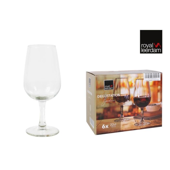 Royal Leerdam Set de 6 Copas Catavinos Degustation 22 cl
