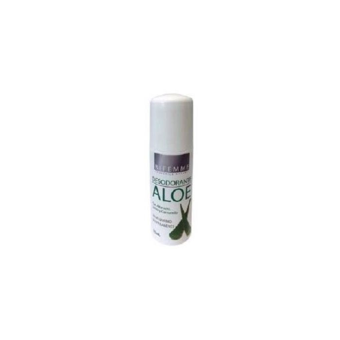 BIFEMME Desodorante Roll-On Aloe Vera 75ml – Sin Aluminio ni Parabenes, con Salvia y Camomila