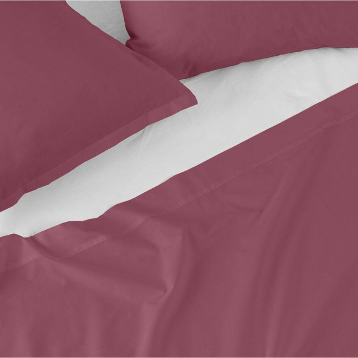 Sábana Encimera HappyFriday Basic Magenta Cama de 80/90 3