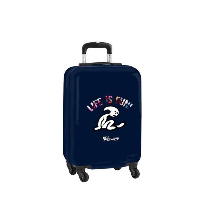 Safta Trolley Cabina 20'' El Niño 'Life Is Fun' - Maleta de cabina con ruedas 360°, cierre de seguridad y asa extensible 10 Safta Trolley Cabina 20'' El Niño 'Life Is Fun' - Maleta de cabina con ruedas 360°, cierre de seguridad y asa extensible 10