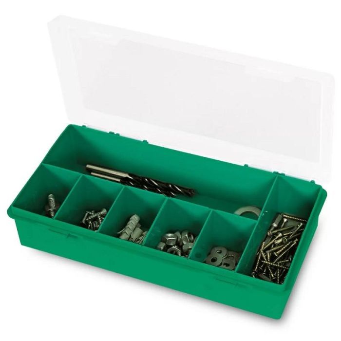 Tayg 051104 Estuche Plástico con Separadores Fijos 11-7 de 250x140x54 mm
